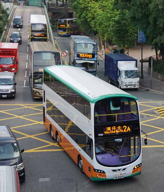 New World First Bus Volvo B9TL Wright Gemini 4520